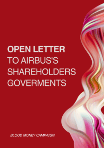 [ကြေညာချက်] Airbus ရှယ်ယာရှင်များ ပြင်သစ်၊ ဂျာမနီ နှင့် စပိန် အစိုးရတို့ အနေဖြင့် ၎င်းတို့၏ ဩဇာလွှမ်းမိုးနိုင်မှုကို အသုံးပြုခြင်းဖြင့် AVIC မှ ရာဇဝတ်ဂိုဏ်း စစ်အုပ်စုထံသို့ လေယာဉ်နှင့် ဆက်စပ်ပစ္စည်း လွှဲပြောင်းရောင်းချမှု၊ ပံ့ပိုးမှုများကို ရပ်တန့်ရန် (သို့) AVIC မှ နှုတ်ထွက်ရန် အိတ်ဖွင့်ပေးစာ ပေးပို့ခြင်း။